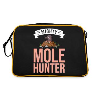 Mole Hunter Shrew MoleHill - Retro Bag - black/gold - Back