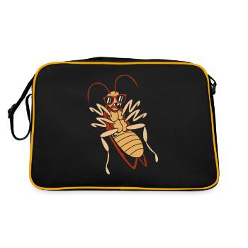 cafard - Sac Retro - noir/or - Dos