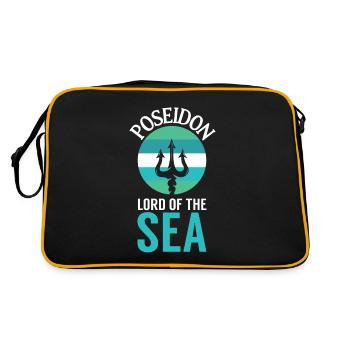 Poseidon Lord Of The Sea - Retro Bag - black/gold - Back