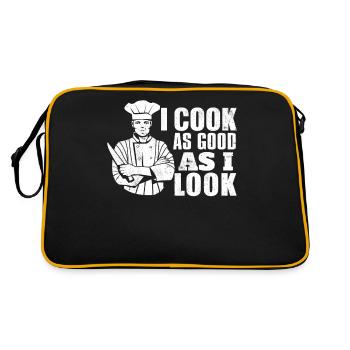 Cuisinier cuisinier cuisinier chef cuisinier - Sac Retro - noir/or - Dos