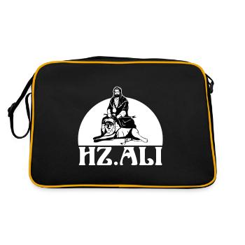 Hz.Ali resmi Imam Ali Zülfikar Alevi kilic - Sac Retro - noir/or - Dos