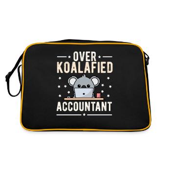 Koala ours koala ours bébé koalas bambou - Sac Retro - noir/or - Dos