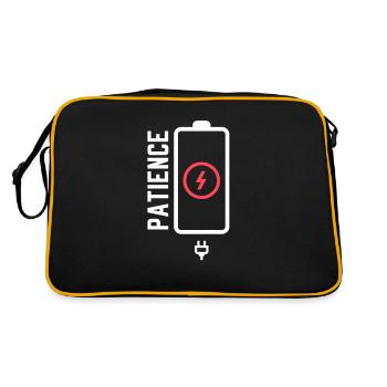 Nerd nerd humour cadeaux nerd nerd gadjet - Sac Retro - noir/or - Dos