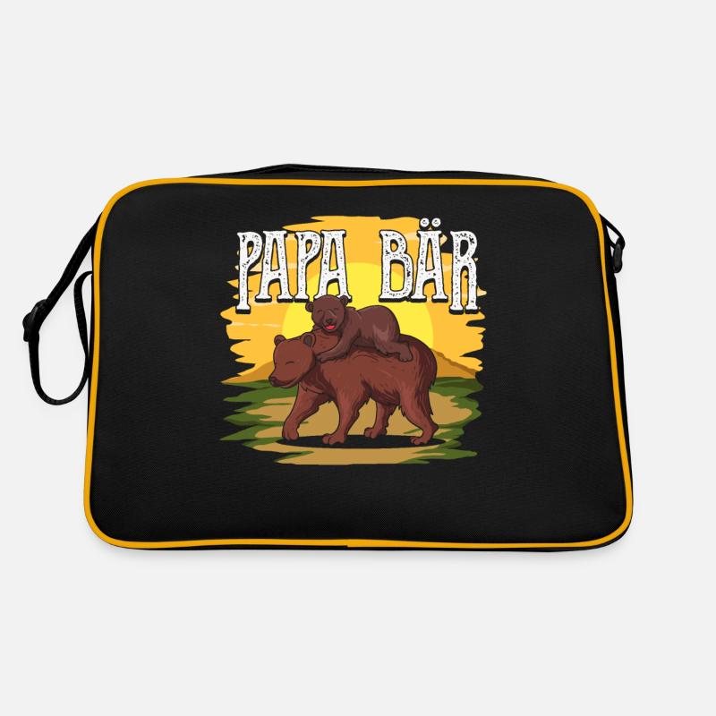 Papa Bär Retro Tasche