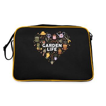 Cadeau jardinier Garden Life - Sac Retro - noir/or - Dos