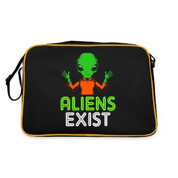 Extraterrestre - Sac Retro - noir/or - Dos