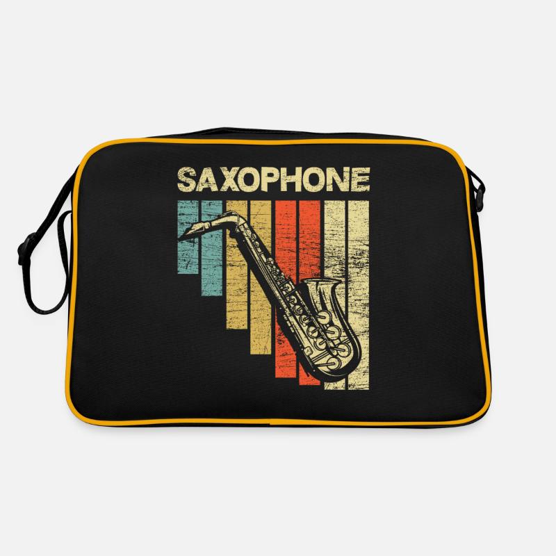 Saxophon Retro Retro Tasche