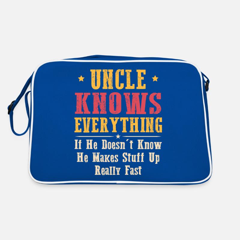 Uncle Knows Everything Sac Retro