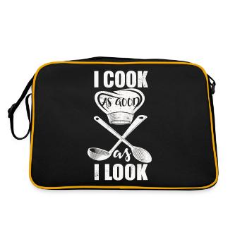 Cuisinier cuisinier cuisinier chef cuisinier - Sac Retro - noir/or - Dos