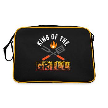 King of the Grill - Sac Retro - noir/or - Dos