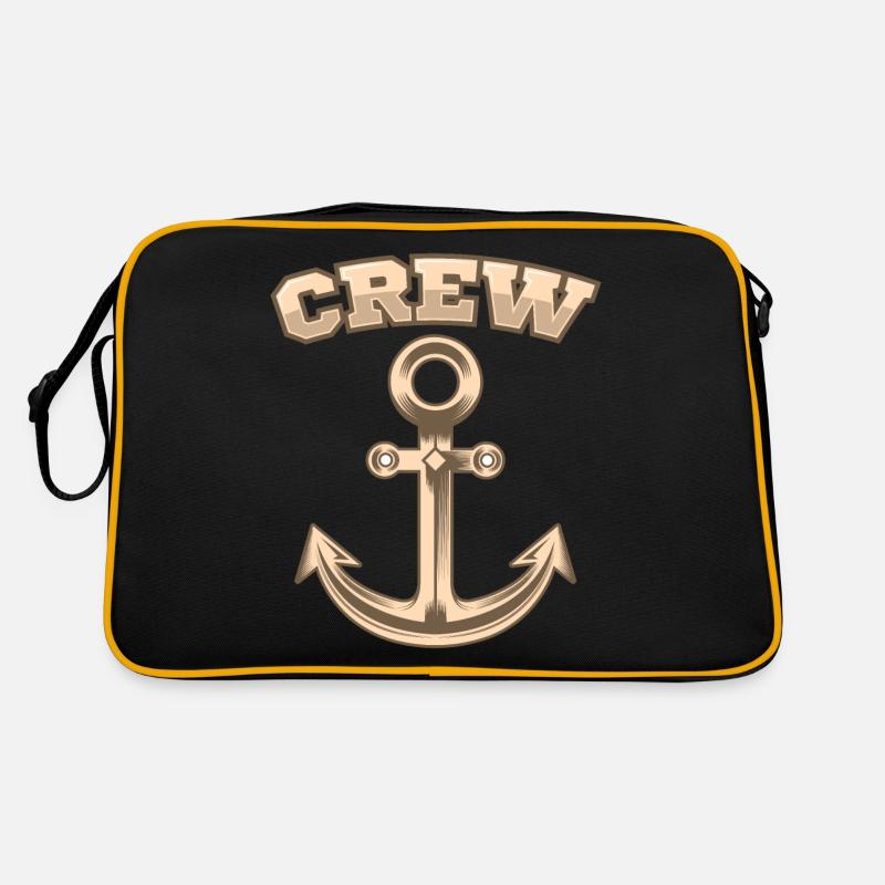 SAIL CREW gift sailors for sailing team ANCHOR Retro Bag
