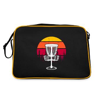 Frisbee - Retro Bag - black/gold - Back