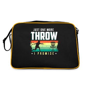 Frisbee - Retro Bag - black/gold - Back