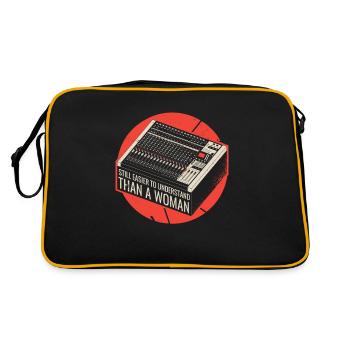 Ingénieur du son Technicien du son Ingénieur du son - Sac Retro - noir/or - Dos