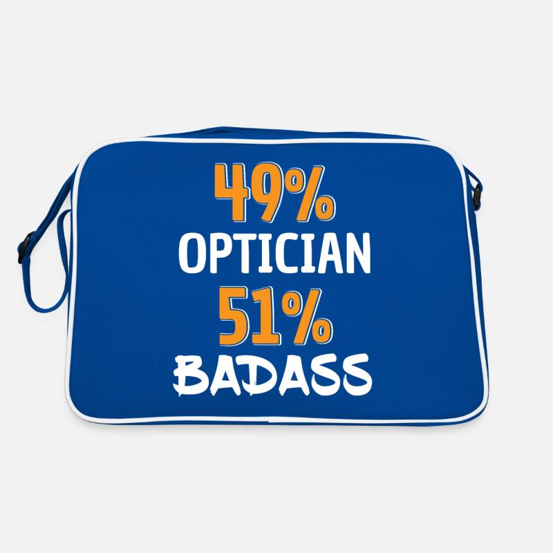 Chemise drôle d'opticien Badass - Test d'opticien Sac Retro