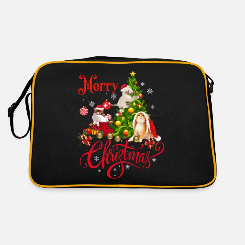 joyeux Noël Sac Retro