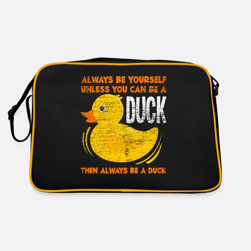 Ente Tier Retro Tasche