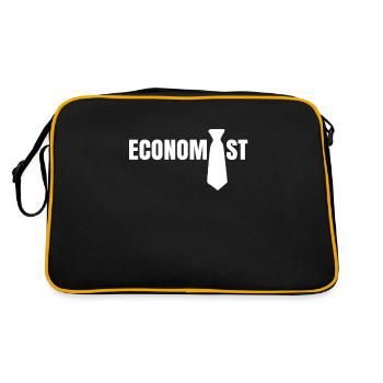 Economist Micro Macro Economics Economics Economics - Retro Bag - black/gold - Back