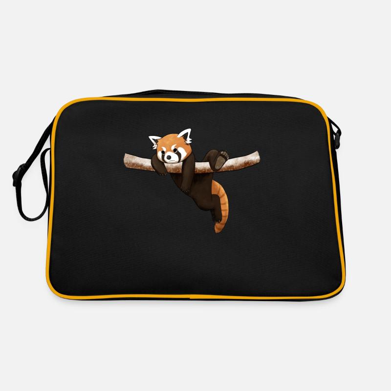 HimalajaKatzenbär oder Styans Kleiner Panda Retro Tasche