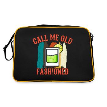 Cocktail gift barman for barmaid COCKTAIL - Retro Bag - black/gold - Back