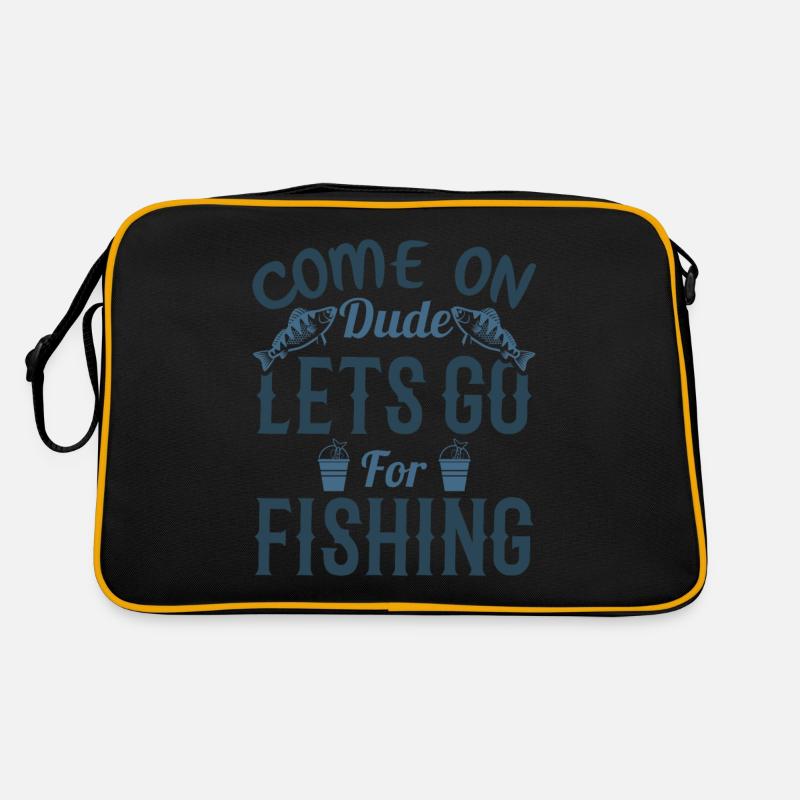 Fishermen fish fresh fish Retro Bag