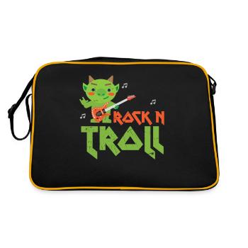 Rock N Troll Rock'N'Roll Troll - Sac Retro - noir/or - Dos