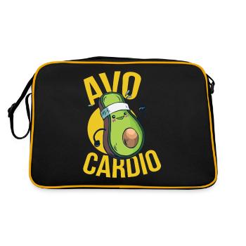 AvoCardio - Sac Retro - noir/or - Dos