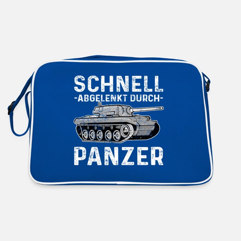 Panzer Panzerfahrer Retro Tasche