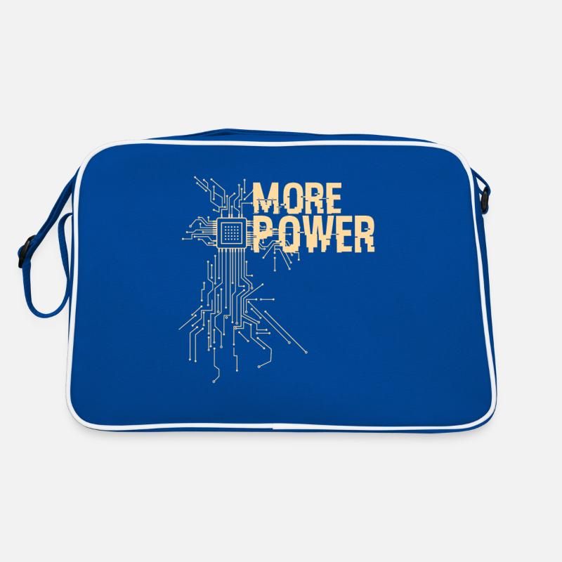 Plus de conception d'ingénieur en matériel électrique Sac Retro