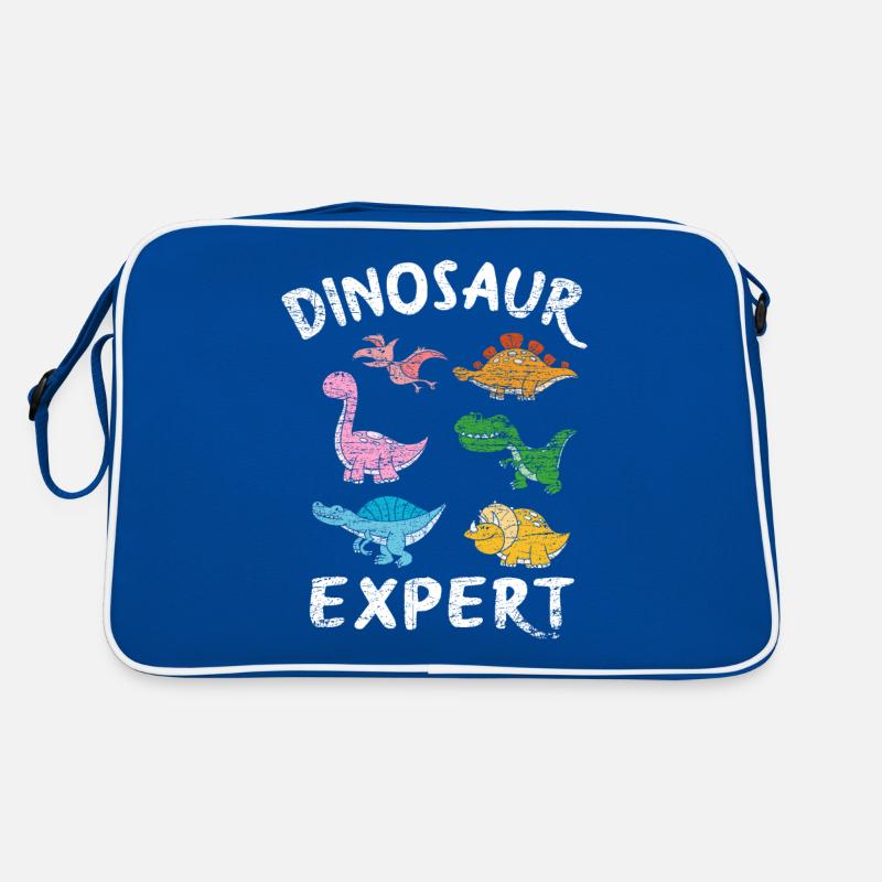 Dinosaurier Experte Retro Tasche