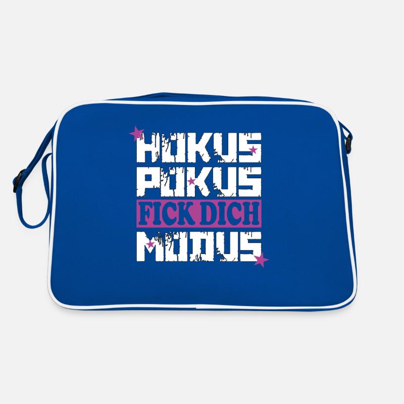 Hokus Pokus Fick Dich Modus Sarkasmus Geschenk Retro Tasche