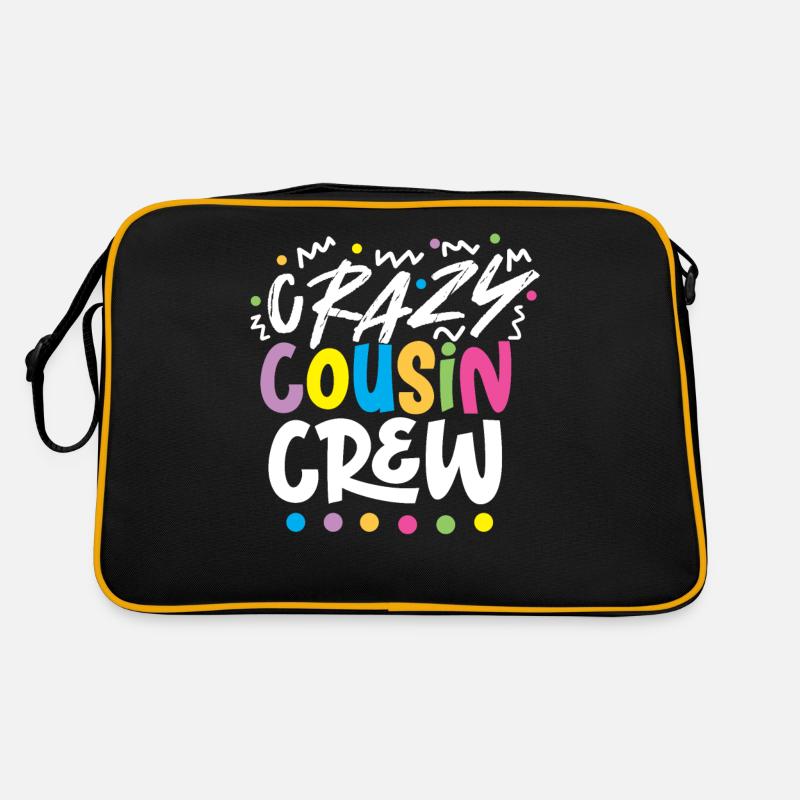 Équipage de cousin cousin fou Sac Retro