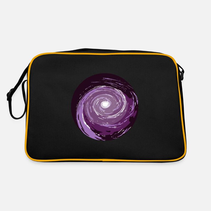 Wormhole in space Retro Bag