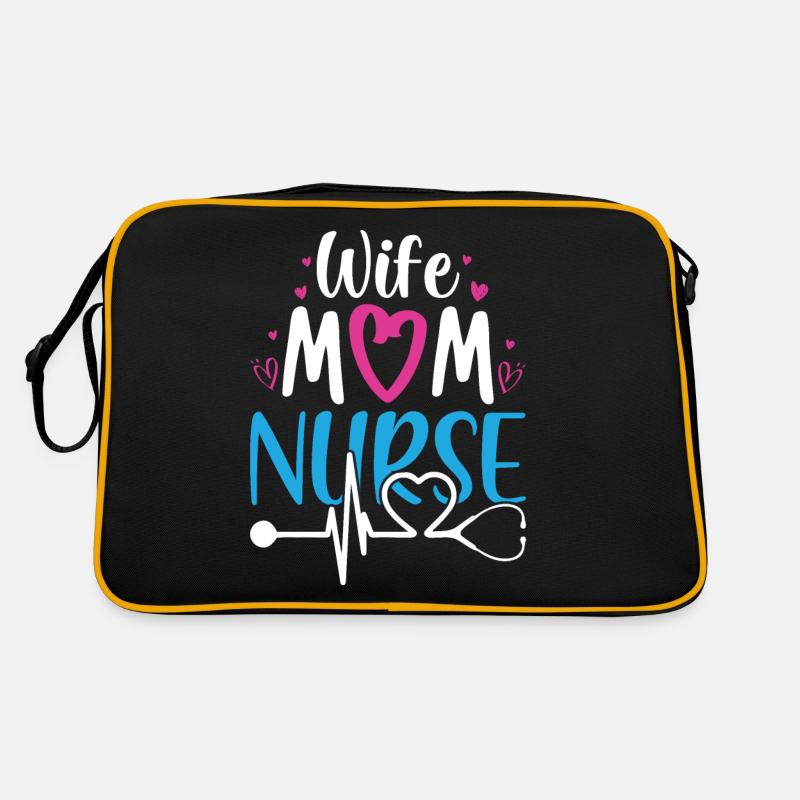 Nurse - Sac Retro - noir/or