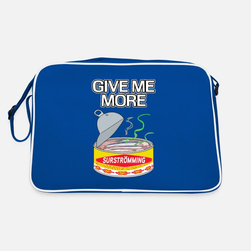 Give Me More - Cadeau de poisson Surströming Suède Sac Retro