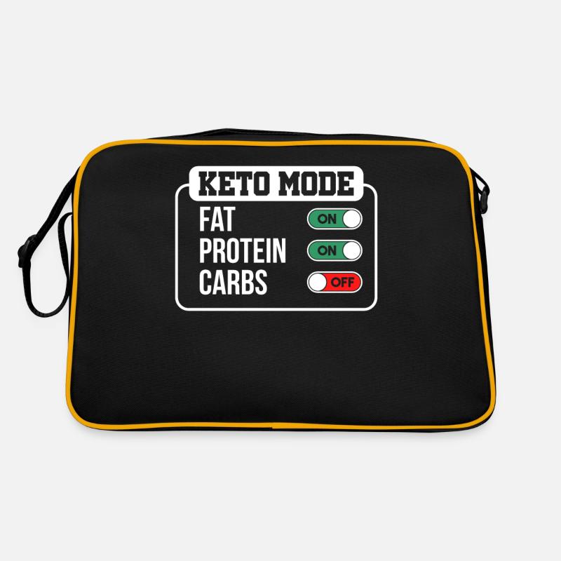 Diät Avocado Keto Geschenk Retro Tasche