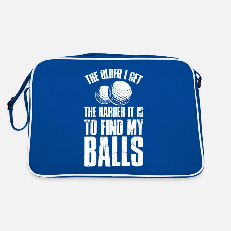 Golf Golfer Funny Golfer Gift Retro Bag