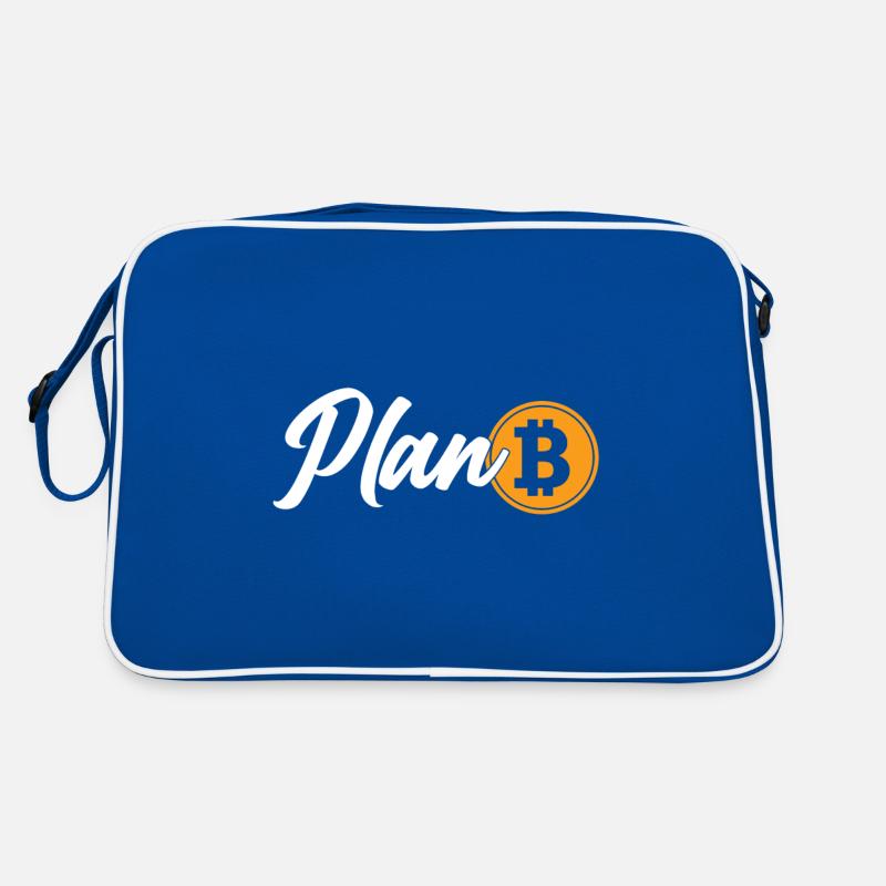 Bitcoin est le plan B.Crypto Sac Retro