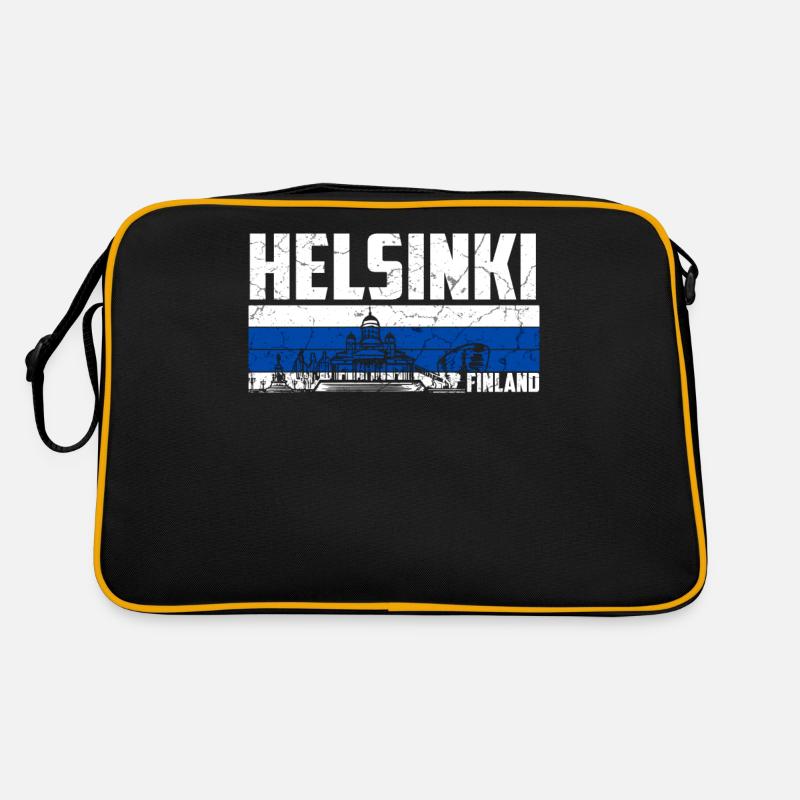 Helsinki Finnland Retro Tasche