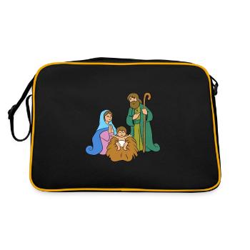 Holy Family - Retro Bag - black/gold - Back