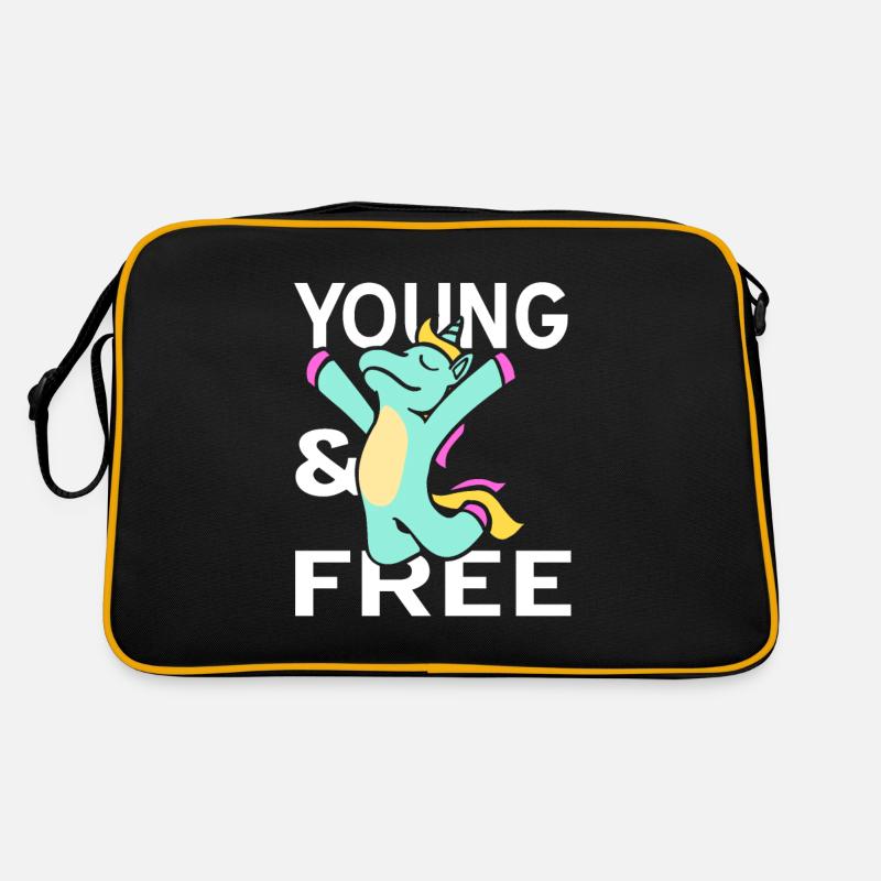 Young and free Retro Bag