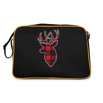 Tenue de Noël de Cerf - Sac Retro - noir/or - Dos