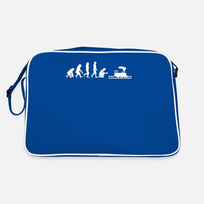 Train trains model railway railway gift Retro Bag