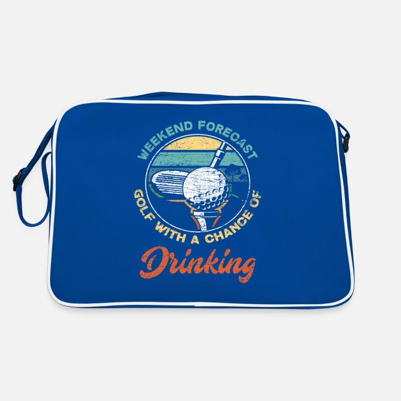 Golf Wochenende Hobby Retro Tasche