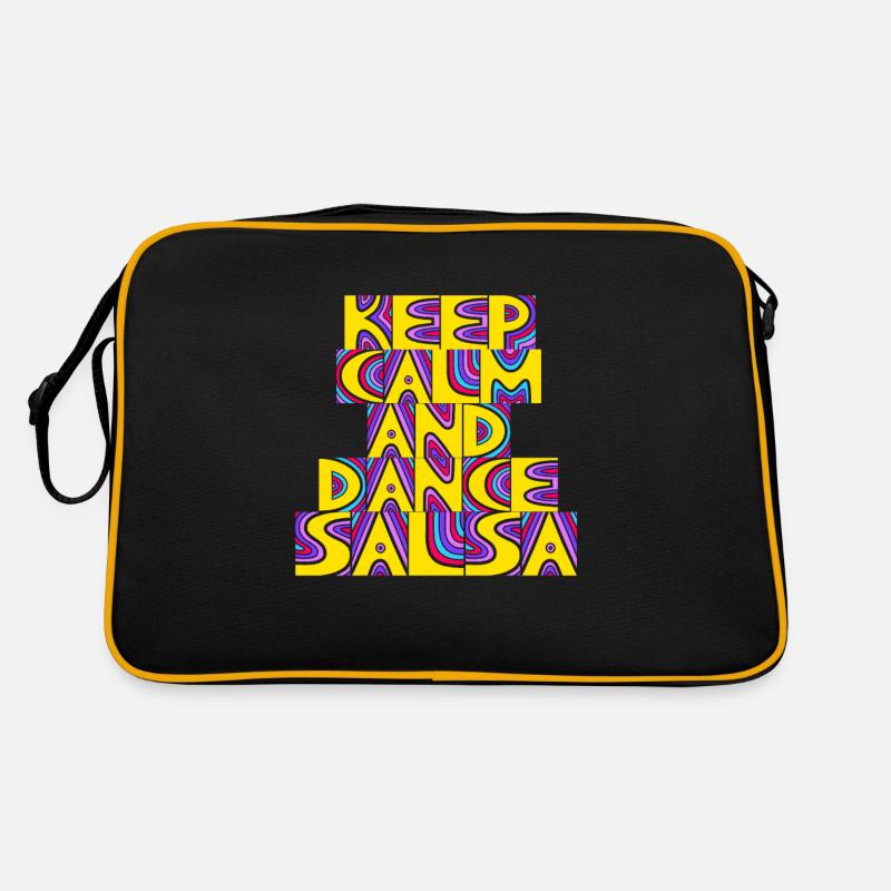Keep Calm And Dance Salsa Gift Retro Bag
