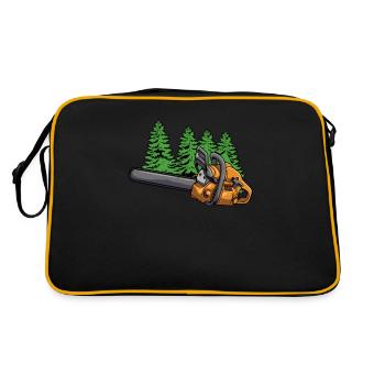 Bûcheron Forester Forester Menuisier - Sac Retro - noir/or - Dos