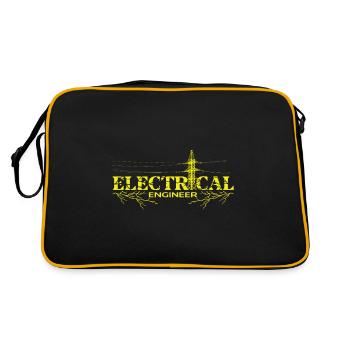 Engineer - Engineer - Retro Bag - black/gold - Back