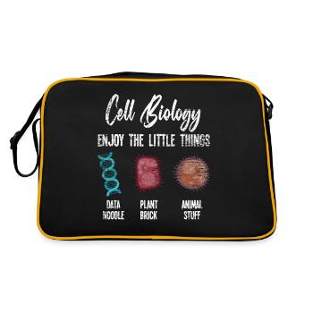 Biologie biologie cellulaire - Sac Retro - noir/or - Dos