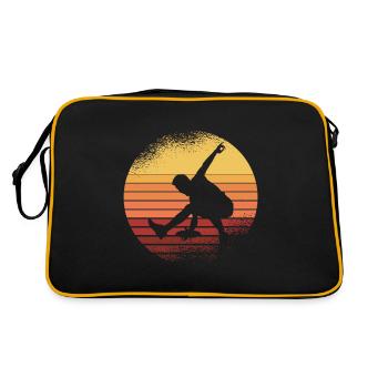 Frisbee Freestyle - Sac Retro - noir/or - Dos