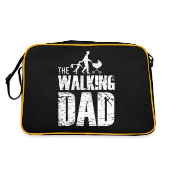 The walking dad - Sac Retro - noir/or - Dos